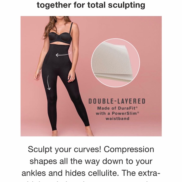 Leonisa Leggings: Extra High Firm Compression - Picture 5 of 16